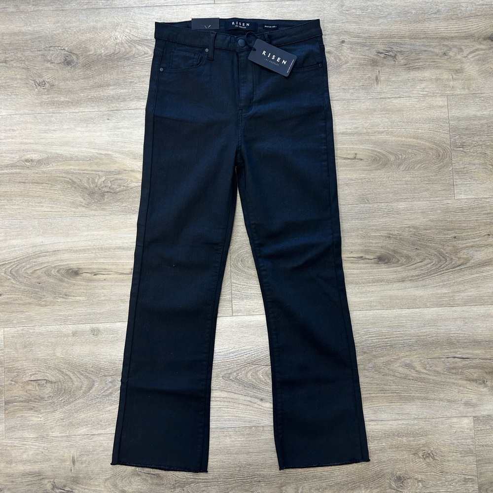 Risen black high raise jean
